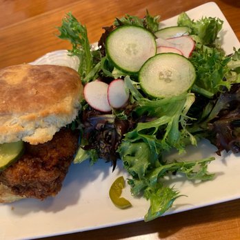 Dime Store - Chef's Special Fried Chicken & Biscuit sandwich - Breakfast & Brunch Near Me - Detroit, Michigan Dime Store - Chef's Special Fried Chicken & Biscuit sandwich - Breakfast & Brunch Near Me - Detroit, Michigan