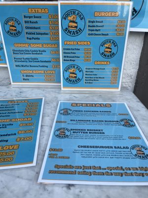Menu photo 3 South Pas Smash South Pasadena, CA