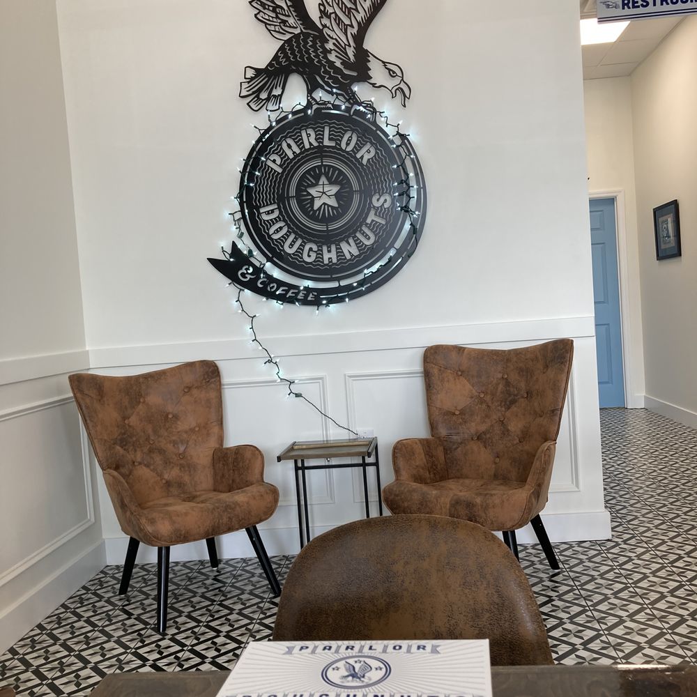 Parlor Doughnuts - Seating Area - Donuts Near Me - St. Augustine, Florida Parlor Doughnuts - Seating Area - Donuts Near Me - St. Augustine, Florida