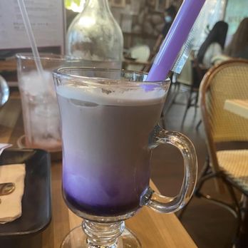 Purple Roots - Ube cappuccino! A great twist to a Filipino favorite. - Filipino Near Me - Jacksonville, Florida