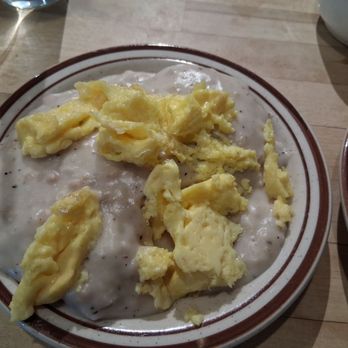 Six Chicks Scratch Kitchen - Biscuits and gravy with eggs - New American Near Me - South Haven, Michigan Six Chicks Scratch Kitchen - Biscuits and gravy with eggs - New American Near Me - South Haven, Michigan
