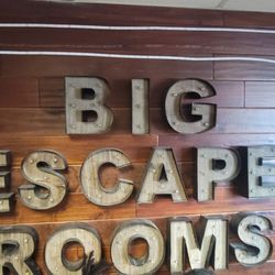 Big Escape Rooms - Signage