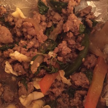 Thai Kitchen Restaurant - Basil Pork - Thai Near Me - Napa, California Thai Kitchen Restaurant - Basil Pork - Thai Near Me - Napa, California