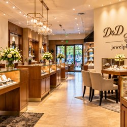 D&D Jewelry - Inside the D&D Jewelry showroom in Walnut Creek, featuring our jewelry displays and collections.