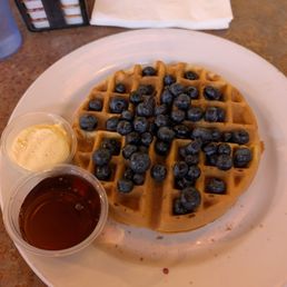 Blueberry Waffles Blueberry Waffles