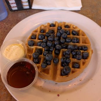 Old Town Grill - Blueberry Waffles - Breakfast & Brunch Near Me - Auburn, California
