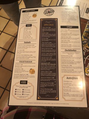 Menu photo 2 Don Pepe Mexican Restaurant Chester, VA Menu photo 2 Don Pepe Mexican Restaurant Chester, VA