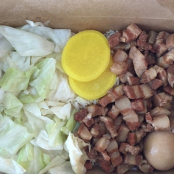 Song La - Braised pork rice ($7), it's getting silly now posting a pic of this over and over - Food Trucks Near Me - Austin, Texas