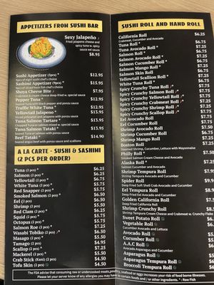 Menu photo 7 Shoya Revolving Sushi Indianapolis, IN Menu photo 7 Shoya Revolving Sushi Indianapolis, IN