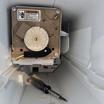 Mallard Appliance - Ice maker disassembled, water has leaked into the motor causing it to short out. - Appliances & Repair Near Me Mallard Appliance - Ice maker disassembled, water has leaked into the motor causing it to short out. - Appliances & Repair Near Me