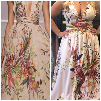 Jose' Tailor - this was my inspiration - the Valentino dress on the left - Sewing & Alterations Near Me - Los Angeles, California Jose' Tailor - this was my inspiration - the Valentino dress on the left - Sewing & Alterations Near Me - Los Angeles, California