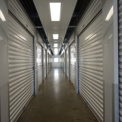 South Hill Mini Storage - Well lit and wide hallways.