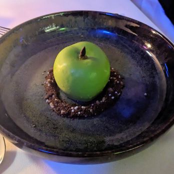 Plumed Horse - 4th course: Bjorn's apple - French Near Me - Saratoga, California Plumed Horse - 4th course: Bjorn's apple - French Near Me - Saratoga, California