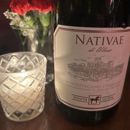 $68 bottle of wine. One of the cheaper ones on the menu. It was good.