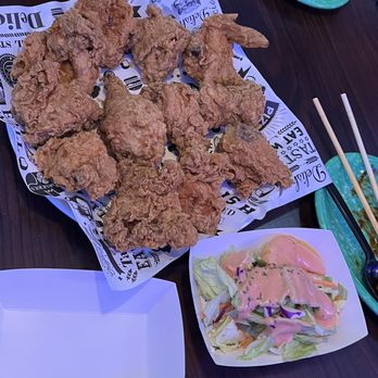 Luv Dduk - Fried Chicken (soy garlic) - Korean Near Me - Cerritos, California Luv Dduk - Fried Chicken (soy garlic) - Korean Near Me - Cerritos, California