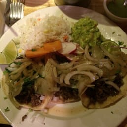 Super taco - bad picture of the food coz I was too hungry to take another one