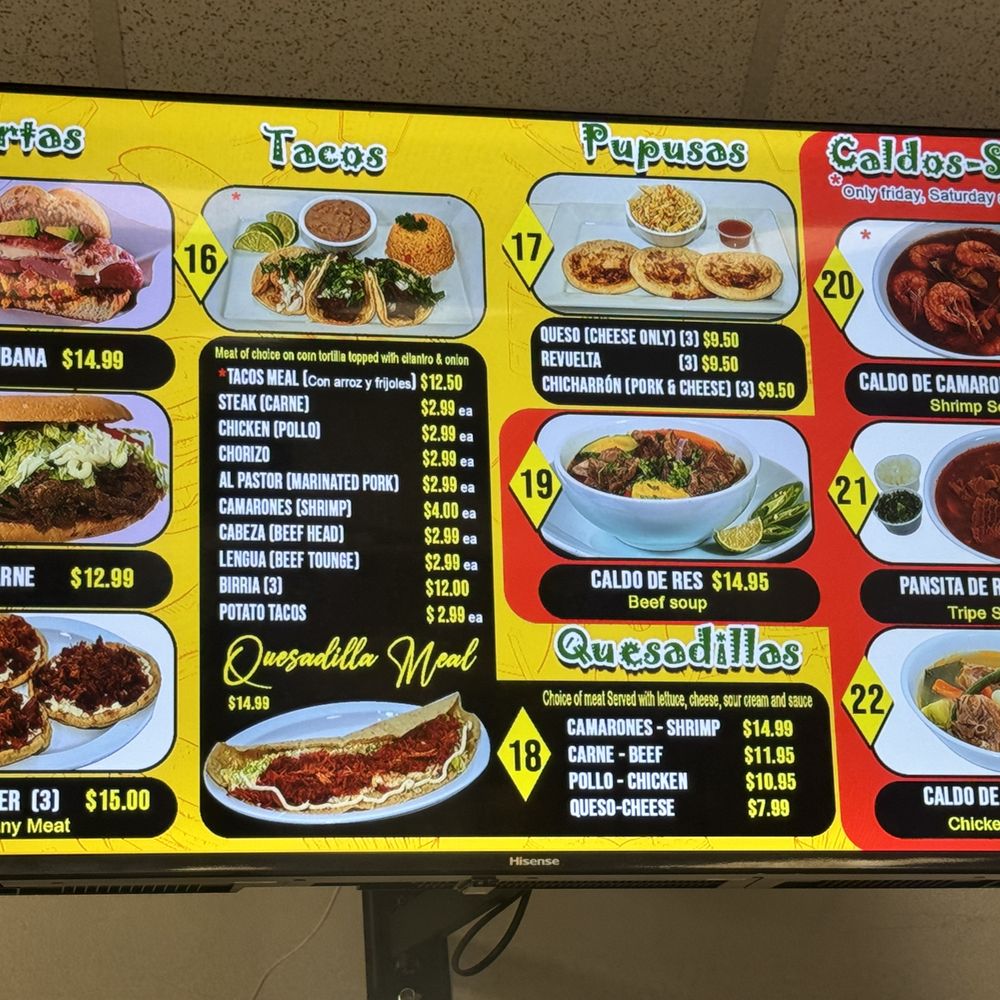Mex-Mart & Deli - Menu - Mexican Near Me - Chantilly, Virginia