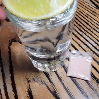 Tipsy Flamingo - Pablo Escobar shot comes with a baggie of Himalayan salt! - Cocktail Bars Near Me - Miami, Florida Tipsy Flamingo - Pablo Escobar shot comes with a baggie of Himalayan salt! - Cocktail Bars Near Me - Miami, Florida