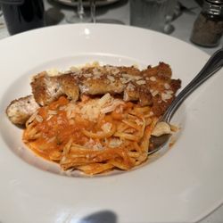 Urbano Cafe - Chicken Parmesan fettuccine