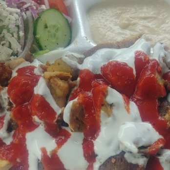Donair Bite - Lime chicken and rice platter to go - Falafel Near Me - Delta, British Columbia