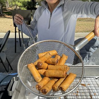 Fall Creek  Farmers’ Market - Vietnamese egg rolls - Farmers Market Near Me - Humble, Texas