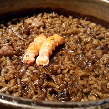 L'eggs - Arroz con sepia, salchichas y cigalitas - Signature Cuisine Near Me - Barcelona, B L'eggs - Arroz con sepia, salchichas y cigalitas - Signature Cuisine Near Me - Barcelona, B