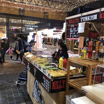 Spitalfields Market - Spitalfields Market in London.  Late December 2022. - Market Stalls Near Me - London, XGL