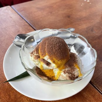 Fish Cheeks - Coconut ice cream - Seafood Near Me - New York, New York