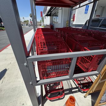 Trader Joe's - Outside place for carts - Grocery Near Me - Northridge, California