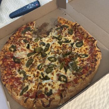 Santino's Pizza & Grinders - Meathead pizza with jalapeños - Pizza Near Me - Gulf Breeze, Florida Santino's Pizza & Grinders - Meathead pizza with jalapeños - Pizza Near Me - Gulf Breeze, Florida