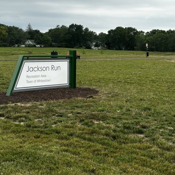 Jackson Run Park - Sign and short walking trail. Dog walk bag and trash container - Parks Near Me - Whitestown, Indiana Jackson Run Park - Sign and short walking trail. Dog walk bag and trash container - Parks Near Me - Whitestown, Indiana