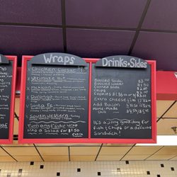 Union Jacks - Menu