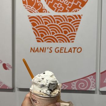 Nani's Gelato - a hand holding an ice cream - Ice Cream & Frozen Yogurt Near Me - Toronto, Ontario Nani's Gelato - a hand holding an ice cream - Ice Cream & Frozen Yogurt Near Me - Toronto, Ontario