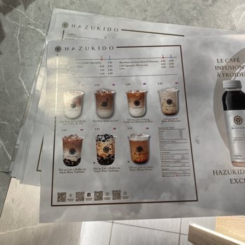 Hazukido - Bubble tea options - Bakeries Near Me - Montreal, Quebec