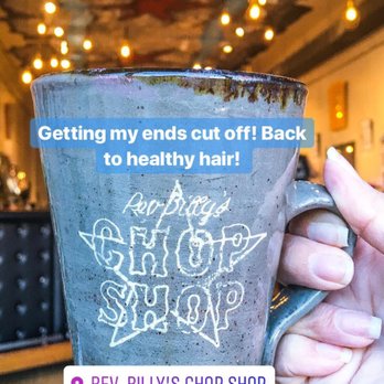 Rev Billy's Chop Shop - A nice hot cup of joe offered while waiting or a beverage of your choice! - Hair Salons Near Me - Chicago, Illinois Rev Billy's Chop Shop - A nice hot cup of joe offered while waiting or a beverage of your choice! - Hair Salons Near Me - Chicago, Illinois