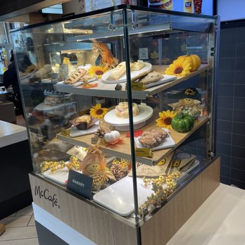 McDonald's - a display case filled with food - Coffee & Tea Near Me - New Castle, Delaware McDonald's - a display case filled with food - Coffee & Tea Near Me - New Castle, Delaware