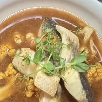 Chalong - Coconut free curry with a seabass - Thai Near Me - New York, New York