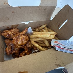 Yangyeom chicken and fries