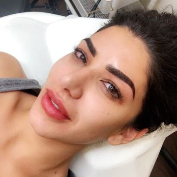 Boleyn studio - Eyebrow tats and lip blushing post-op snap - Permanent Makeup Near Me - Beverly Hills, California