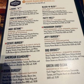 Ford's Garage Dearborn - Burgers Near Me - Dearborn, Michigan Ford's Garage Dearborn - Burgers Near Me - Dearborn, Michigan