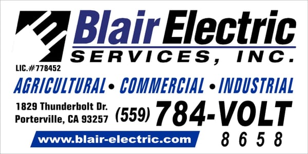 Blair Electric Services Logo