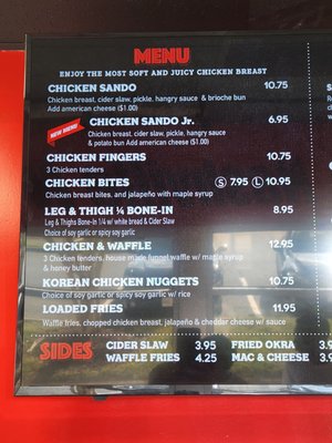 Menu photo 3 Hangry Joe’s Hot Chicken Manassas, VA Menu photo 3 Hangry Joe’s Hot Chicken Manassas, VA