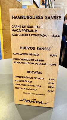 Menu photo 3 Sansse Donostia, SS