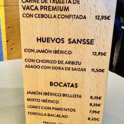 Sansse - Menu June 2024