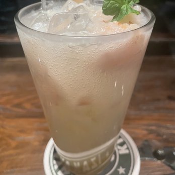 Kingyo - Mango lychee soda (alcoholic) - Japanese Near Me - Vancouver, British Columbia Kingyo - Mango lychee soda (alcoholic) - Japanese Near Me - Vancouver, British Columbia