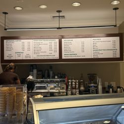 Moka Caffe Bar - Menu