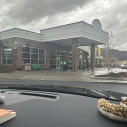 Outside of the restaurant! Glad to see them growing.
