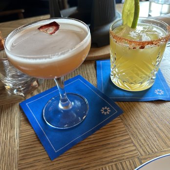Bluebird - Strawberry daiquiri & pineapple margarita - Steakhouses Near Me - Banff, Alberta