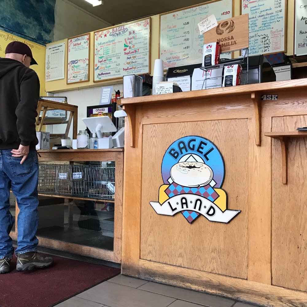 Bagel Land - Inside of this heavenly bagel shop - Bakeries Near Me - Portland, Oregon Bagel Land - Inside of this heavenly bagel shop - Bakeries Near Me - Portland, Oregon