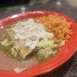 Casa Don Manuel - Enchiladas  Just ok